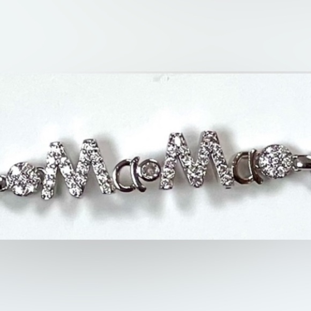 Bracelet for Women Mother’ Day Gifts for wife: mom Silver Charm Bracelet